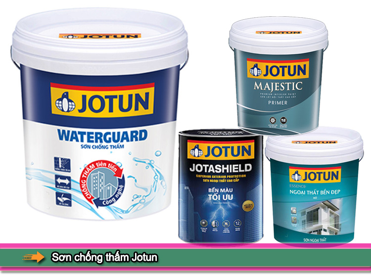 Định mức sơn chống thấm Jotun theo tiêu chuẩn hãng sản xuất