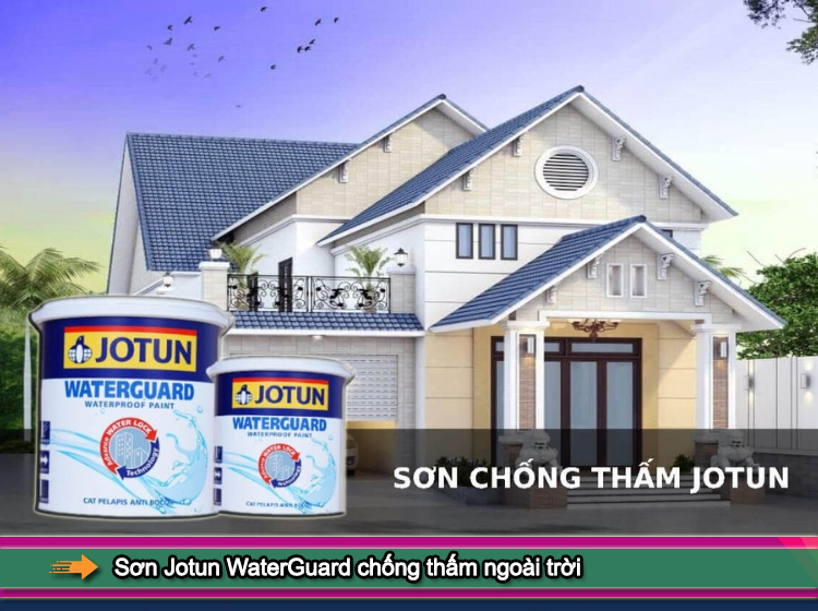 Sơn chống thấm Jotun ngoài trời có tốt không?